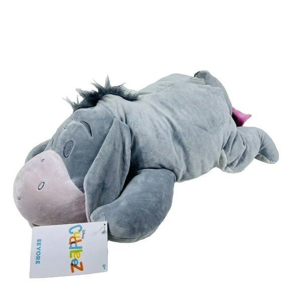 Disney Store Winnie The Pooh Eeyore Cuddleez 24" Jumbo Plush Gray - Picture 2 of 13